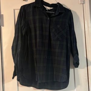 Long Sleeved Plaid Old Navy Classic Shirt